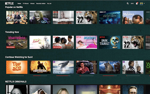 UiFix for netflix.com