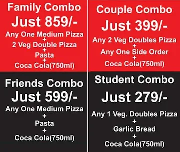 Pizza Vibes menu 