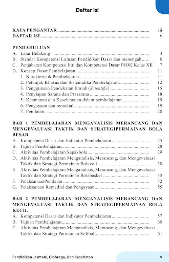 Buku Guru Kelas 12 PJOK Revisi 2015