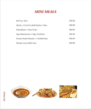 The Flavors - Agi Inn menu 