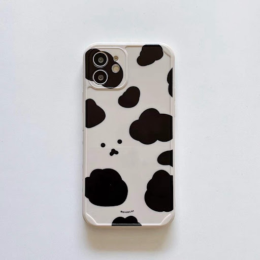 Title 4, Cute Milk Pattern Emoticon Soft Shell Mobile Ph...