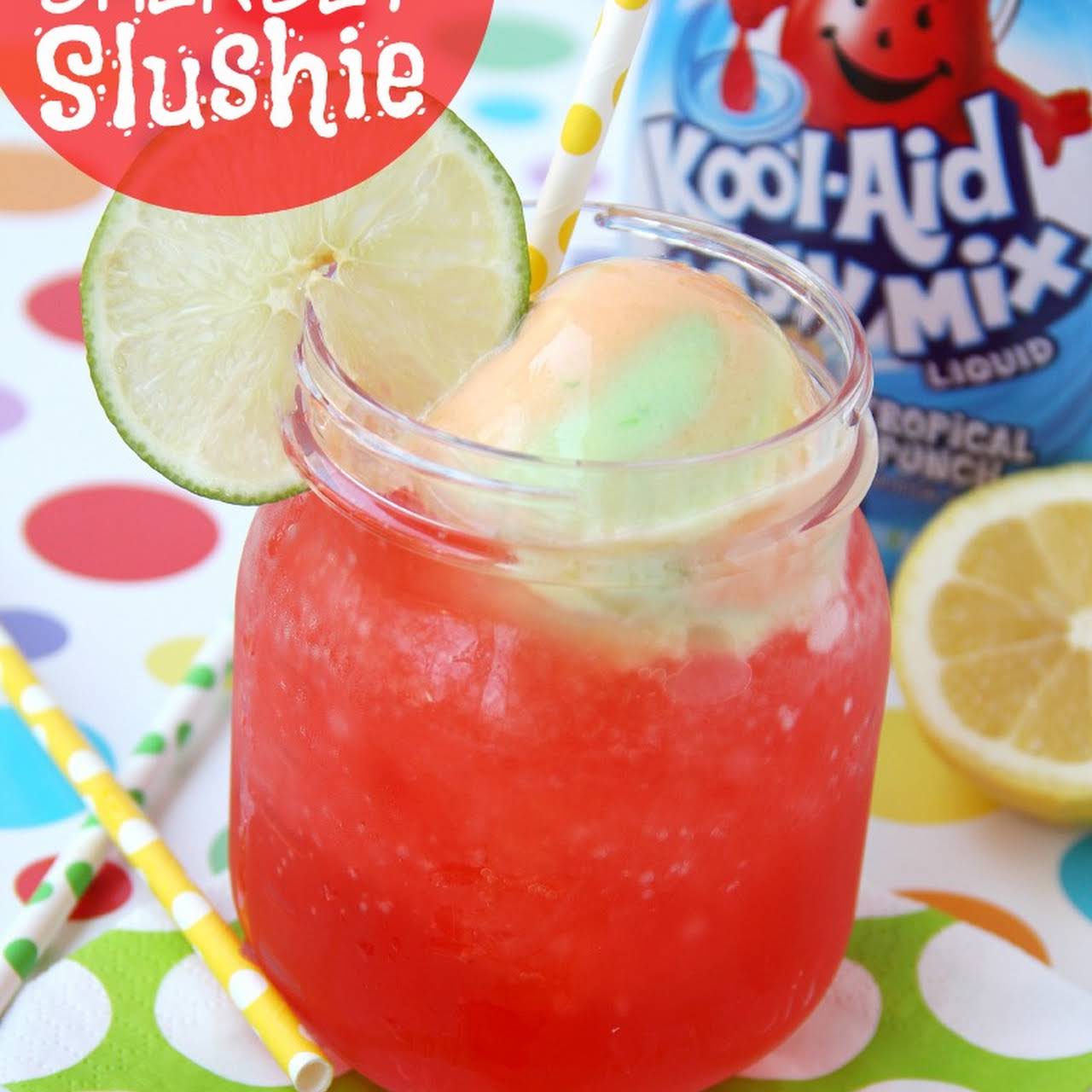 Kool-Aid Sherbet Slushie