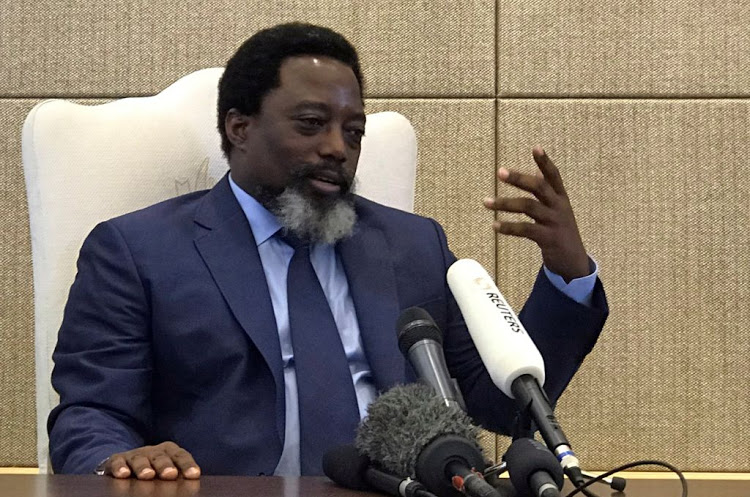 Former DRC's President Joseph Kabila.