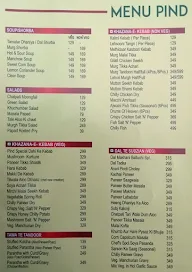 Pind Balluchi menu 1