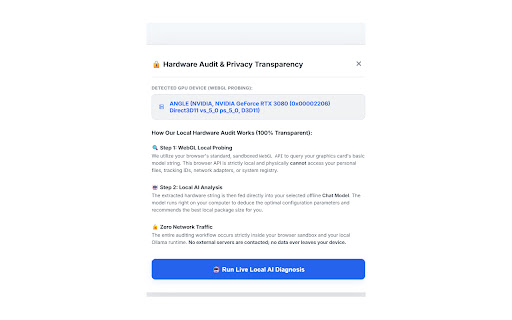 Local AI Workspace screenshot 2