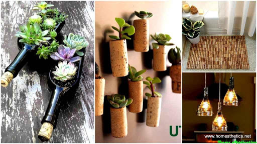 DIY Bottle Crafts Design Ideas