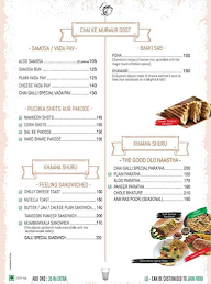 Chai Galli menu 5