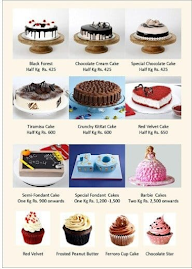 FNP Cakes 'n' More menu 3