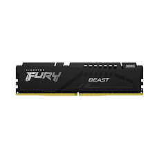 RAM desktop KINGSTON FURY Beast Black 16GB (1x16GB) DDR5 4800MHz (1 x 16GB) DDR5 4800MHz (KF548C38BB-16)