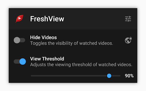 FreshView for YouTube™