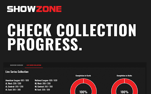 ShowZone Connect - Download Your MLB The Show Data