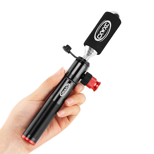 Title 3, Portable Hand Push Mini Bicycle Pump, Quickly I...