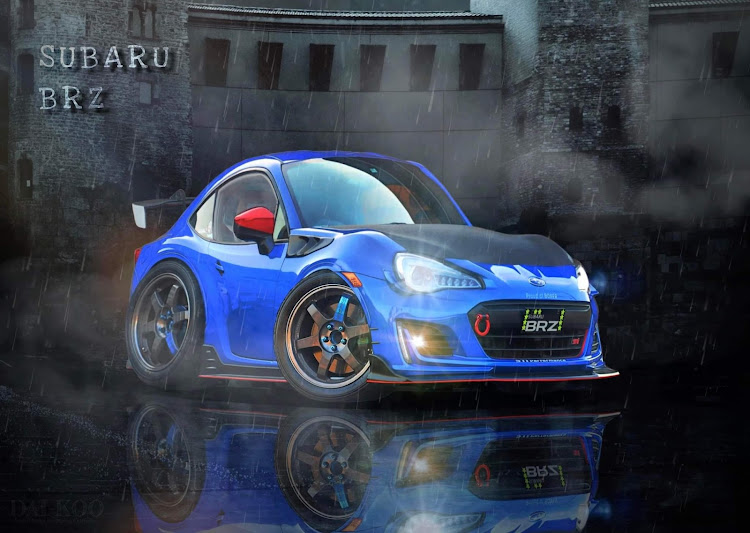 BRZの86熱MTG・うみえーる長浜・デフォルメイラストに関するカスタム事例の投稿画像1枚目