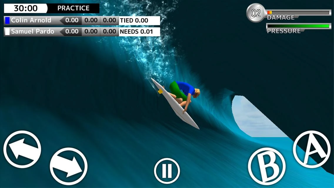 BCM Surfing Game - screenshot