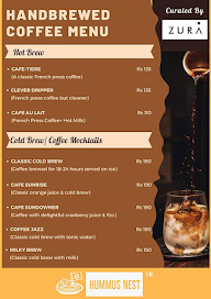 Hummus Nest menu 1