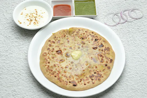 Whole Wheat Aloo Pyaz Paratha [2 Pieces]