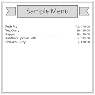 Cafe Kanthari menu 1