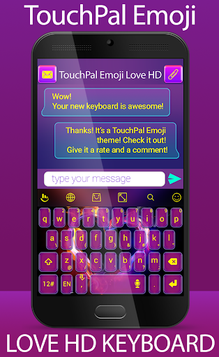 TouchPal Emoji Love HD