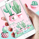 Baixar Cute Cartoon Cactus keyboard Instalar Mais recente APK Downloader