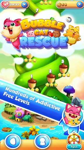 Bubble Cat Rescue (Mod)