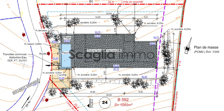 Vente villa 6 pièces 280 m² à Grosseto-Prugna (20128), 1 050 000 €