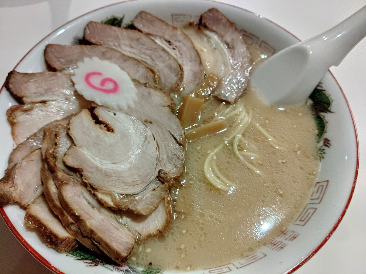 ハイエースバンのらーめんカフェワコー・チャーシュー麺・とんこつダブルチャーシュー麺大盛・みかんゼリーソフトに関するカスタム事例の投稿画像5枚目