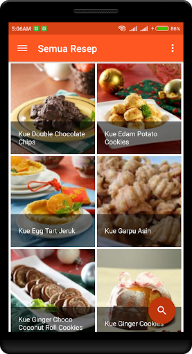 Screenshot 300+ Resep Kue Kering & Basah