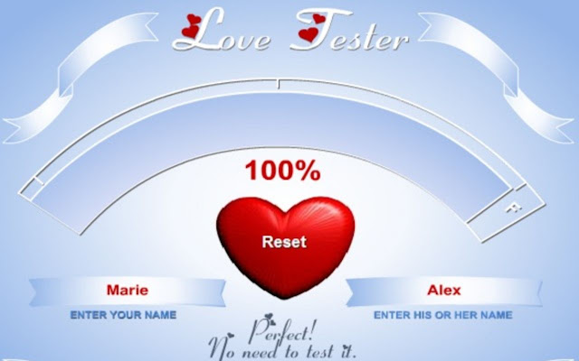 Love Tester Online [Play Love Tester Game]