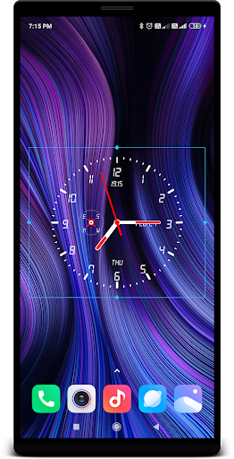 Clock Live Wallpaper screenshot #1