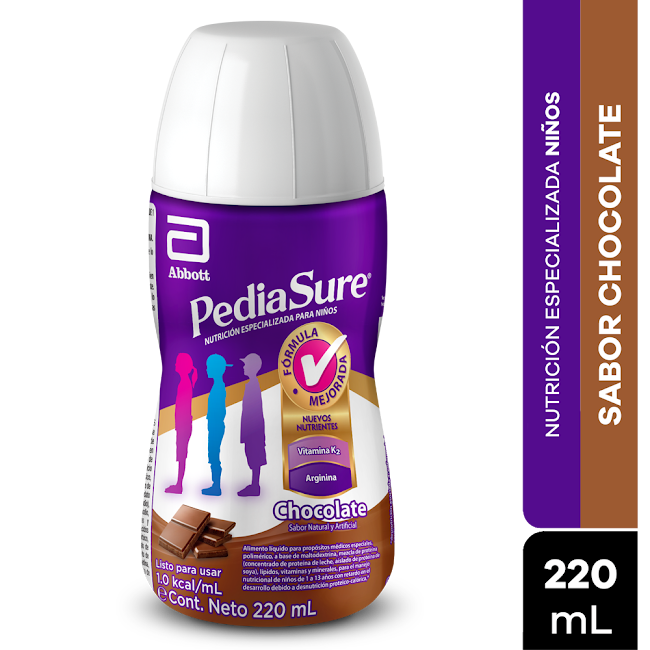 Pediasure Rpb Sabor Chocolate x 220 ml  