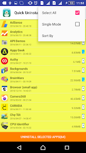 Quick Uninstaller 2.2 APK Ads-Free