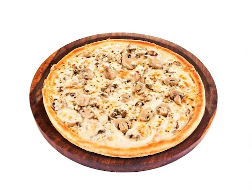 Mushroom Cheese Mania Pizza