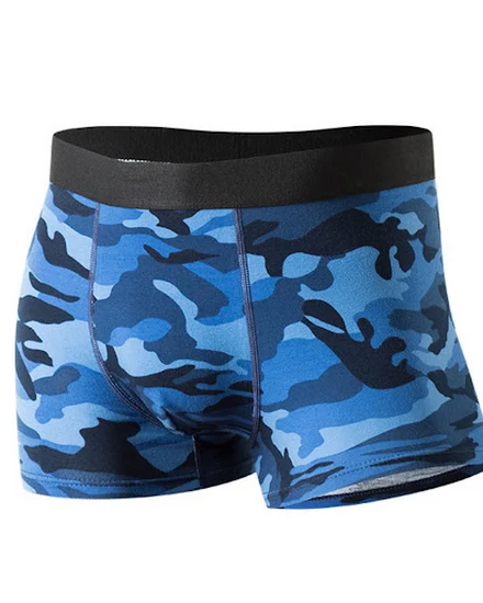 Brand Camouflage Sexy Underwear Men Military Mens Cotton ... - 1