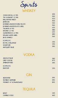 Modern Cafe menu 1