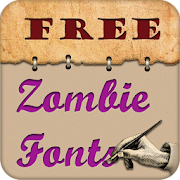 Zombie Free Fonts  Icon