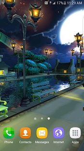 How to download Cartoon Night Live Wallpaper patch 2 apk for pc