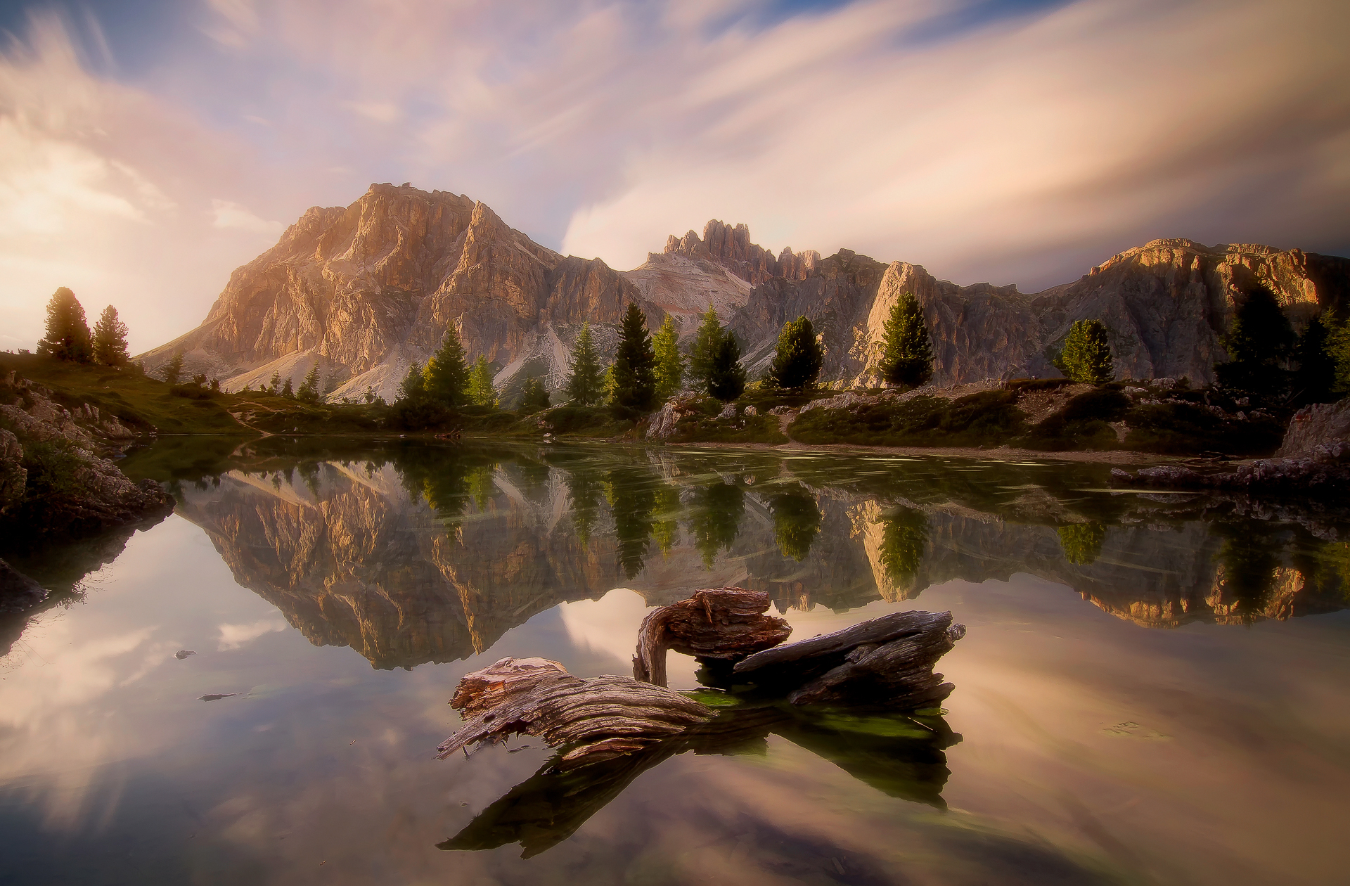 Tramonto al lago di Limedes di miglius57