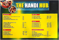 The Handi Hub menu 1