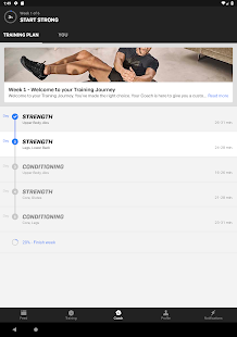 Freeletics - Workout & Fitness. Body Weight App Screenshot