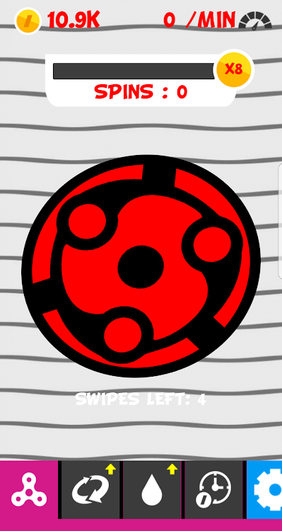 Sharingan And Rasengan Spinner Android Games Appagg