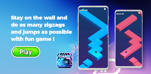 GAME GPS zigzag and jump fun g