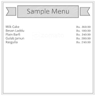 Sweet Guestation menu 2