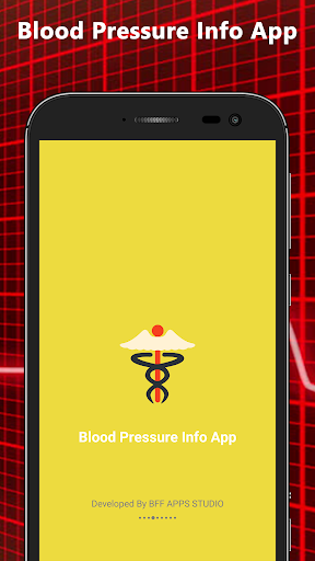 Screenshot Blood Pressure Info App