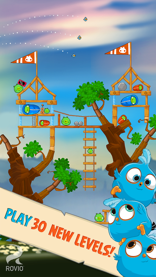   Angry Birds Seasons: captura de tela 