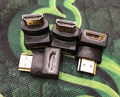 Đầu Đổi Góc Hdmi Bo Góc 90 Độ ( Đực - Cái)