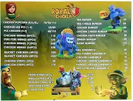 Royal Fried Chicken menu 1