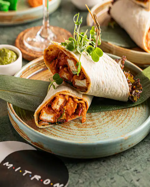 Paneer Chilli Wrap