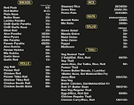 Samosa King menu 3