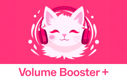 Boost Volume & Bass Booster chrome extension