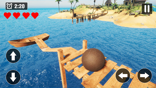 Screenshot Rolling Ball - Sky Escape 3D